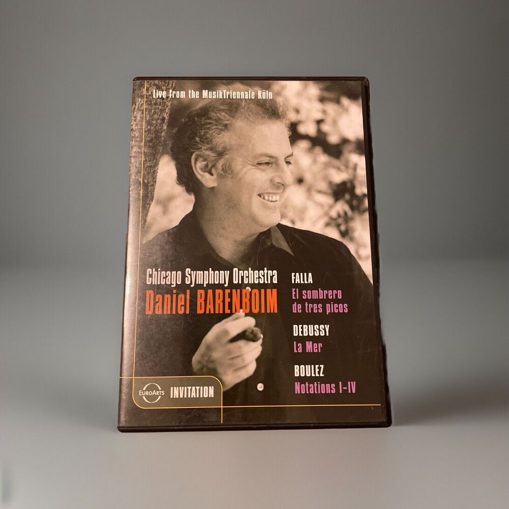 Chicago Symphony Orchestra - Daniel Barenboim (DVD, 2006)